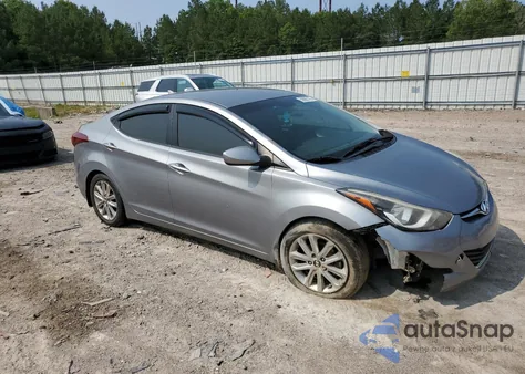2015 Hyundai Elantra Se из США, поврежденный, VIN KMHDH4AE3FU298391